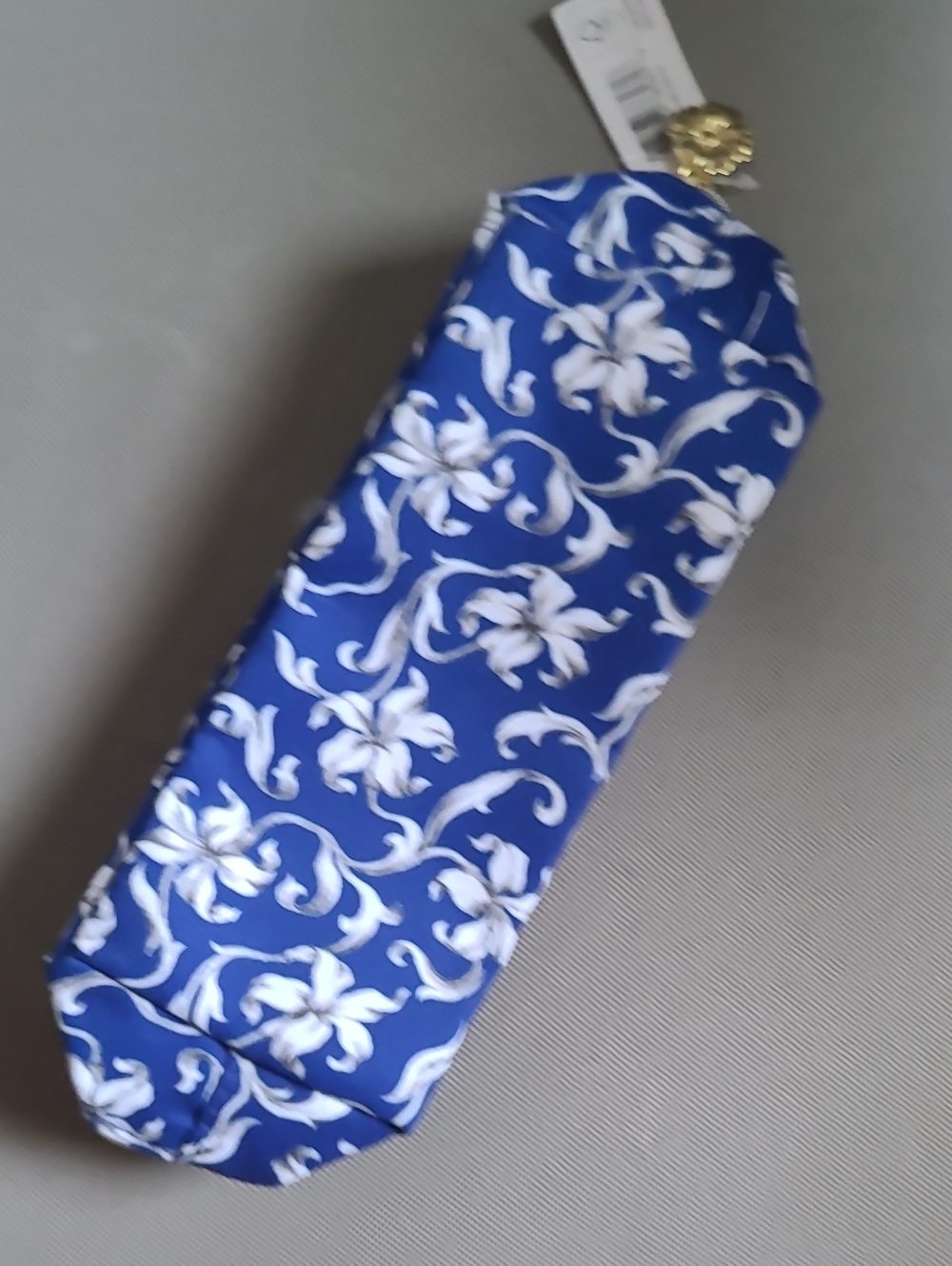Estee Lauder Makeup Bag, Pencil Case, Pouch, Flower, Blue